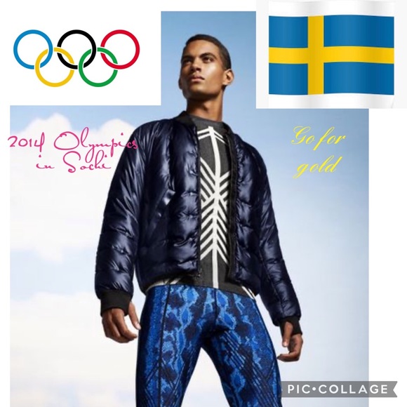 Olympics Swedish team Compression top by H&M - Picture 14 of 14
